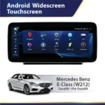 Android Widescreen Touch Screen (W212) Mercedes E-Class